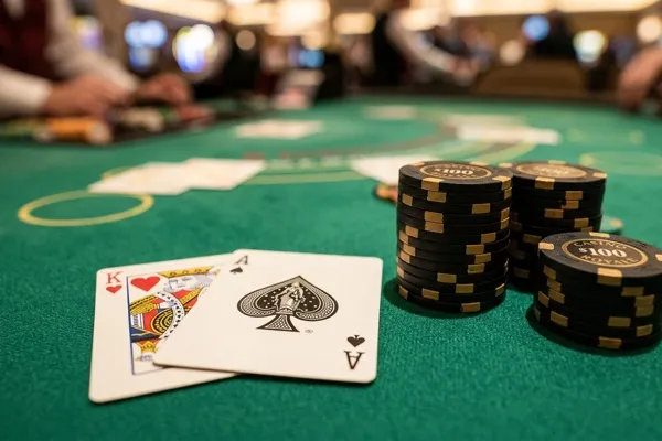 Mesa de blackjack The Lounge Casino