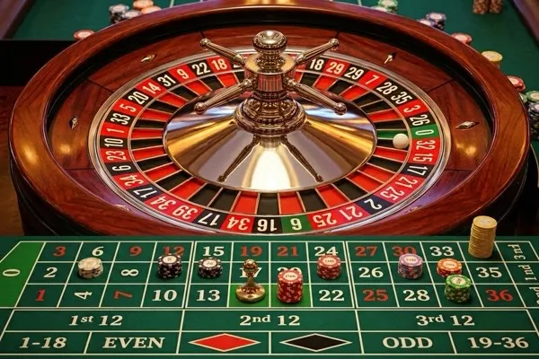 Slot machine screen with lit symbols at the Bogotá casino
