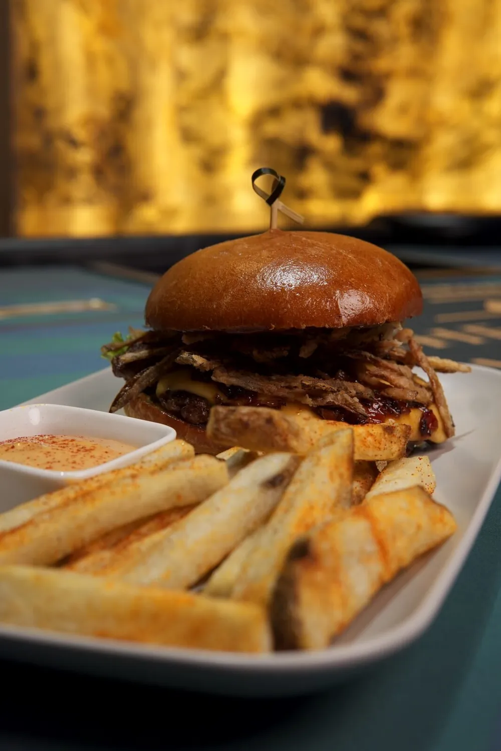 Crispy and Sweet Bacon Burger