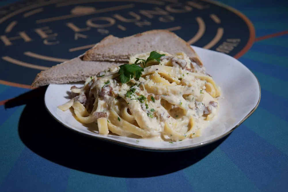 Fetuccini Carbonara
