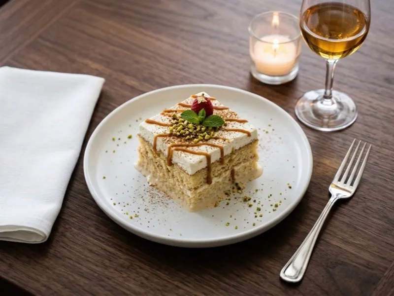 Mesa servida en el restaurante de The Lounge Casino, Zona T, Bogotá