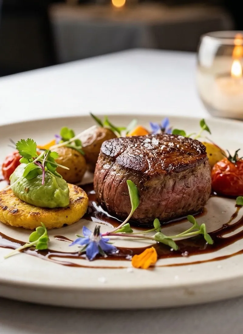 The Lounge Casino restaurant — signature cuisine, table service, Zona T atmosphere